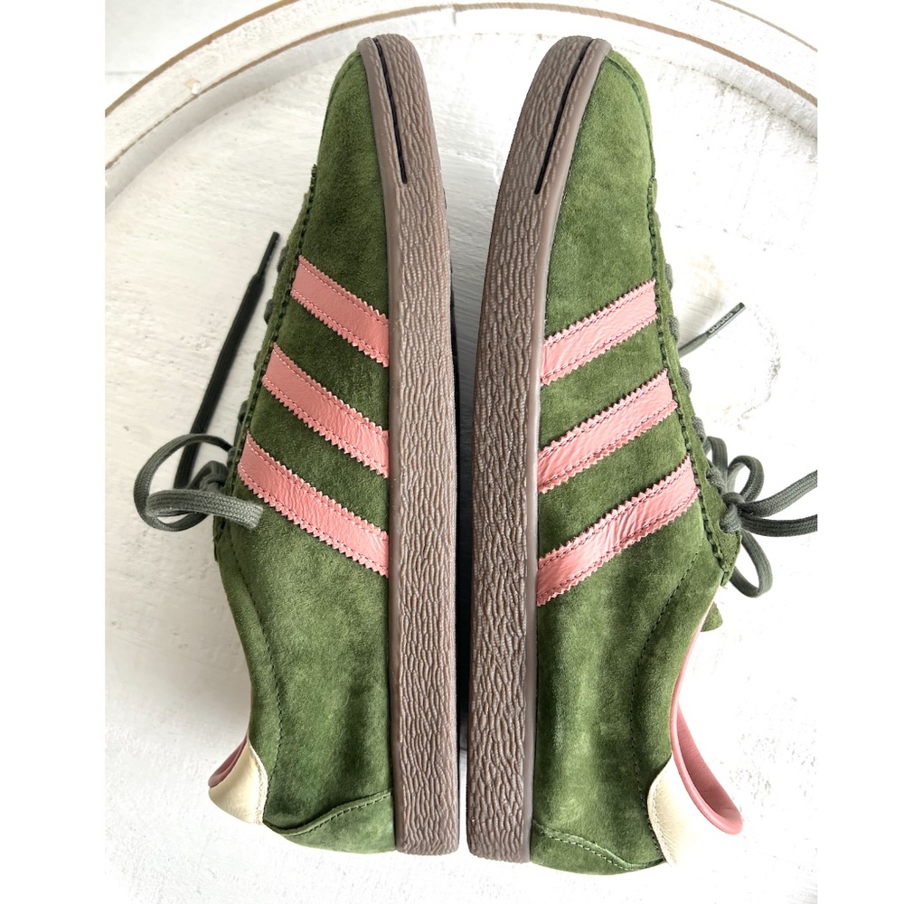END. x ADIDAS Tobacco 'Fly Fishing' Sneakers in Pine/Gum - NWOB - 11 - Picture 6 of 12